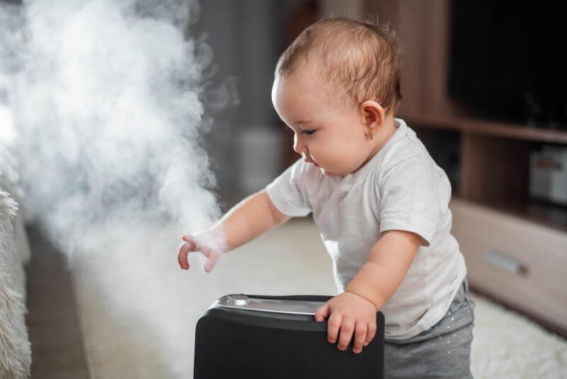 婴幼儿用室内加湿器推荐–蒸汽式最为清洁卫生